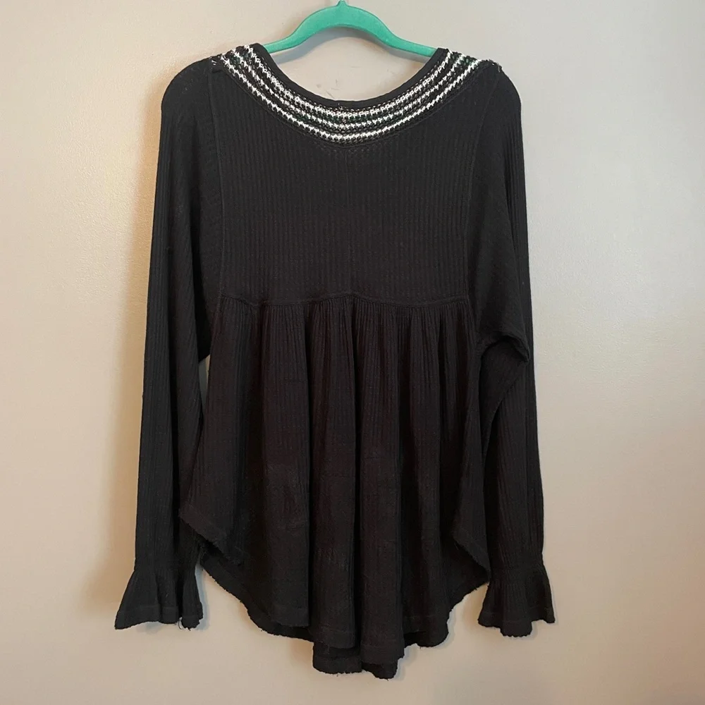 EUC Free People Soul Mate Bohemian Crochet Top Size Medium